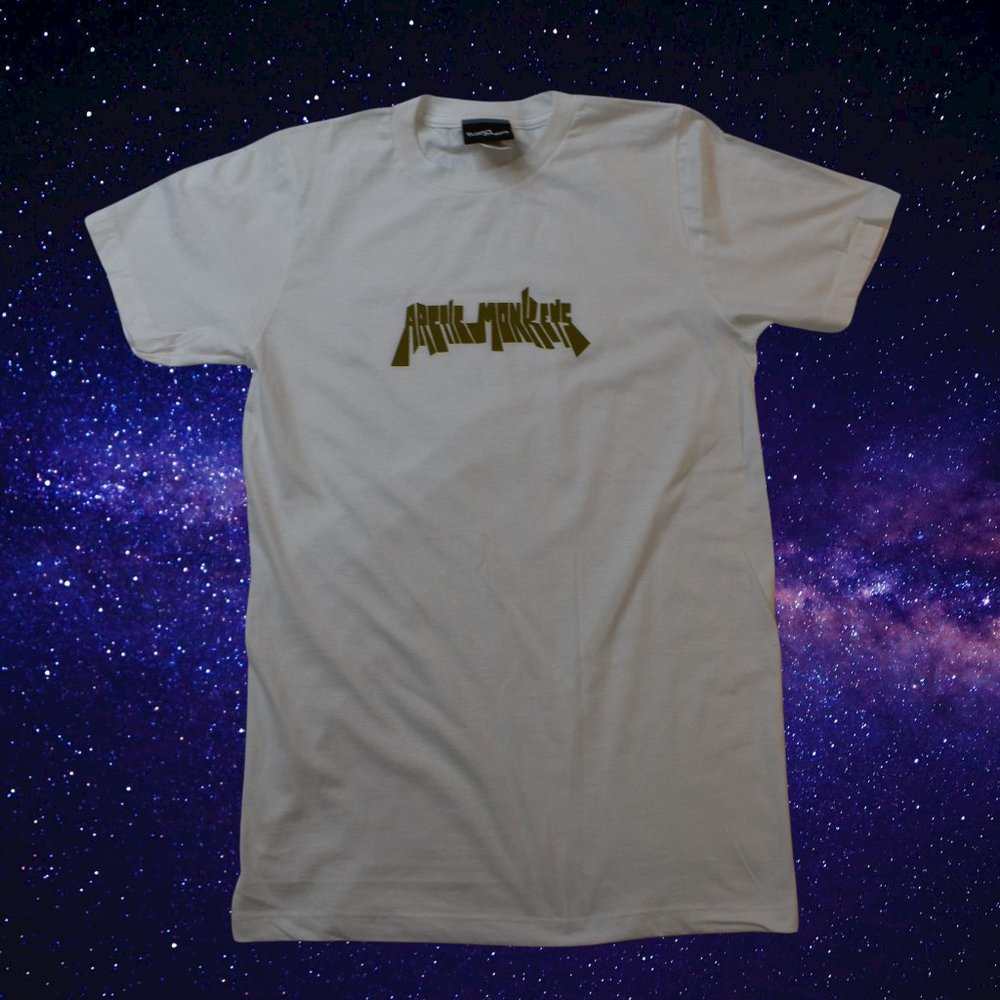 Arctic Monkeys Mens Official Band Merch White Shirt New Small
